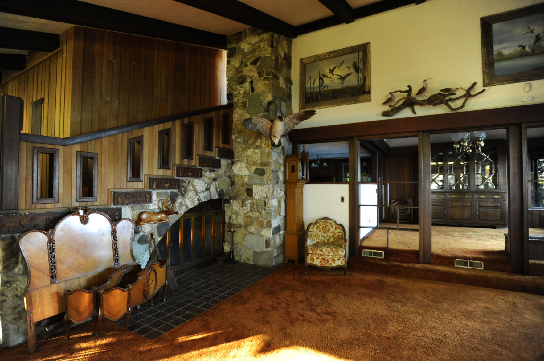 Inside "The Boat House"